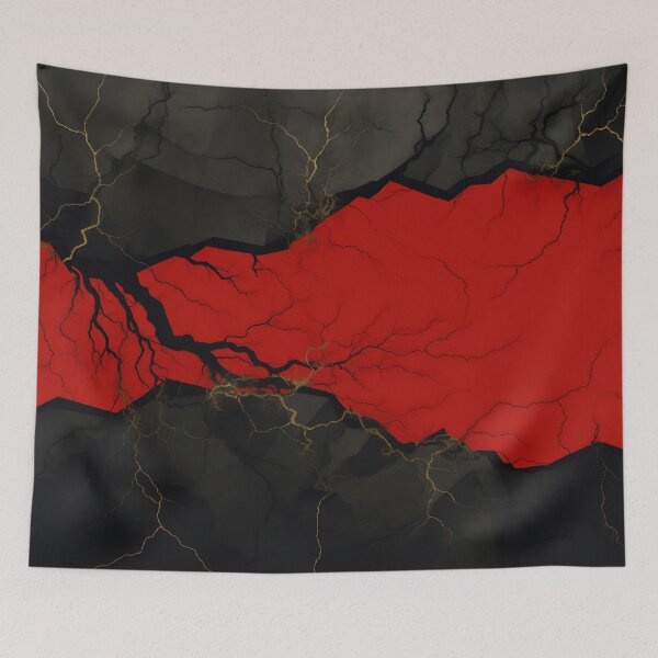 Item preview, Abstract Cracked Terrain Art designed and sold by anytka.