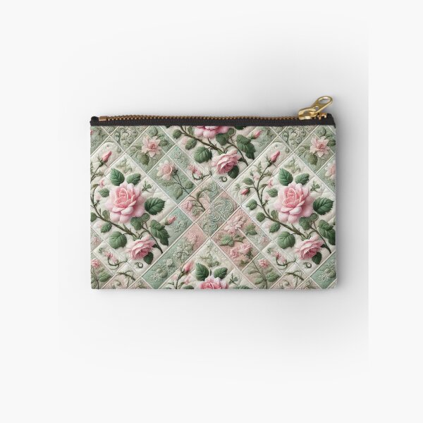 Item preview, Rose Patchwork: Seamless Floral Quilt designed and sold by Meta2Physical.
