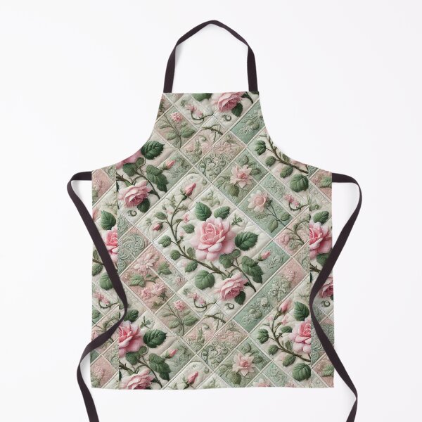 Item preview, Rose Patchwork: Seamless Floral Quilt designed and sold by Meta2Physical.