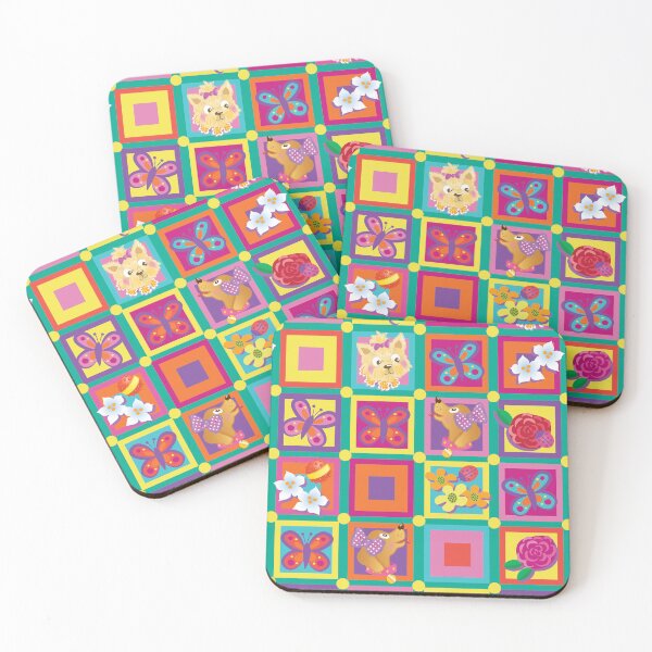 Item preview, Dogs, Butterflies, & Ladybugs designed and sold by Pamelandia.