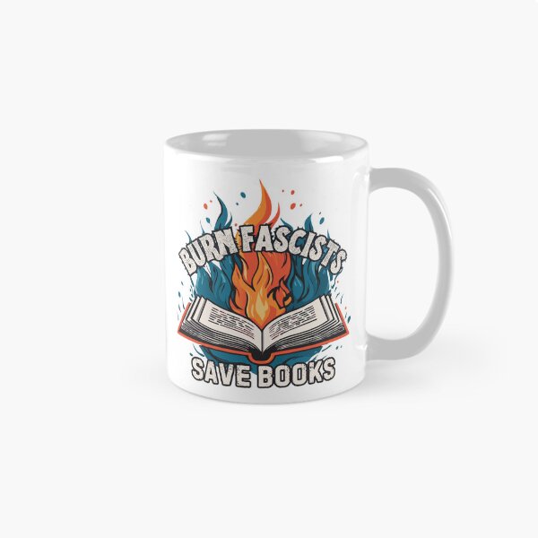 Item preview, Burn Fascists Save Books designed and sold by R-Threads.