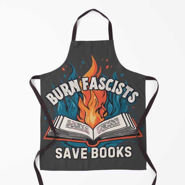 Item preview, Burn Fascists Save Books designed and sold by R-Threads.