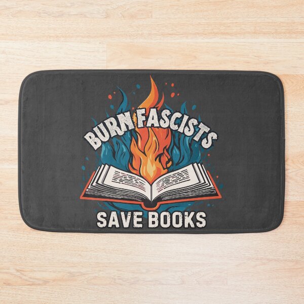 Item preview, Burn Fascists Save Books designed and sold by R-Threads.