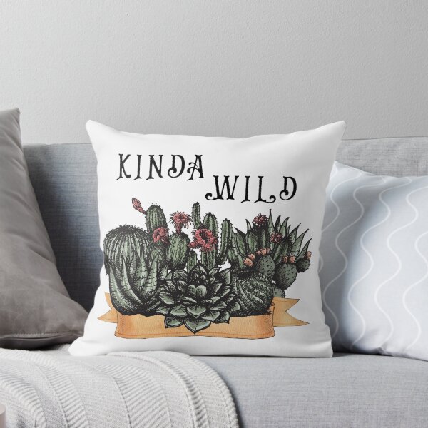Aperçu de l'œuvre Kinda Wild cactus flowers créée et vendue par BatJamDesigns.