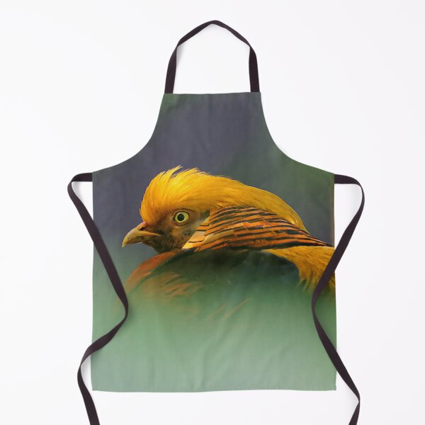 Item preview, Between the Green: Vignetted Gorgeous Golden Pheasant  designed and sold by walkswithnature.