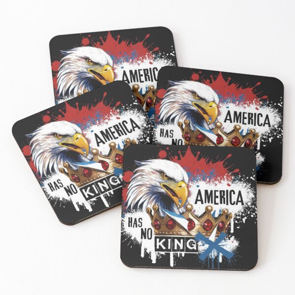 Item preview, America Has No King - Eagle designed and sold by R-Threads.