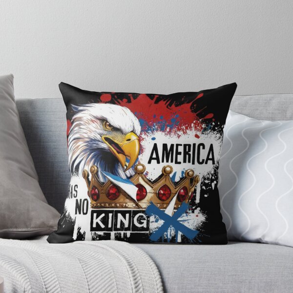 Item preview, America Has No King - Eagle designed and sold by R-Threads.