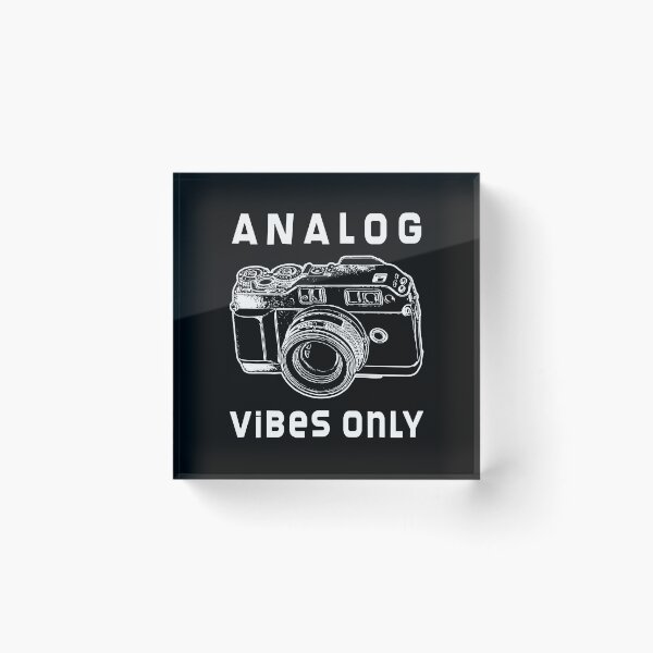 Item preview, Analog Vibes Only - Retro Vintage Camera Photo For Photography Lovers designed and sold by Dmetalx Art Apparel.