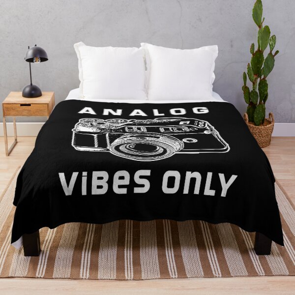 Item preview, Analog Vibes Only - Retro Vintage Camera Photo For Photography Lovers designed and sold by Dmetalx Art Apparel.
