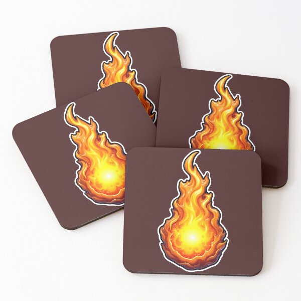 Item preview, Vibrant Cosmic Flame Sticker Design designed and sold by Thread-Verse.