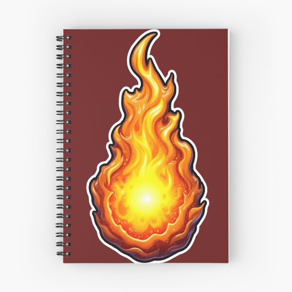 Item preview, Vibrant Cosmic Flame Sticker Design designed and sold by Thread-Verse.