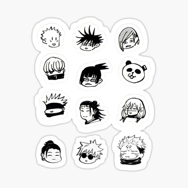 Item preview, jjk sticker pack designed and sold by aesthetic-finds.