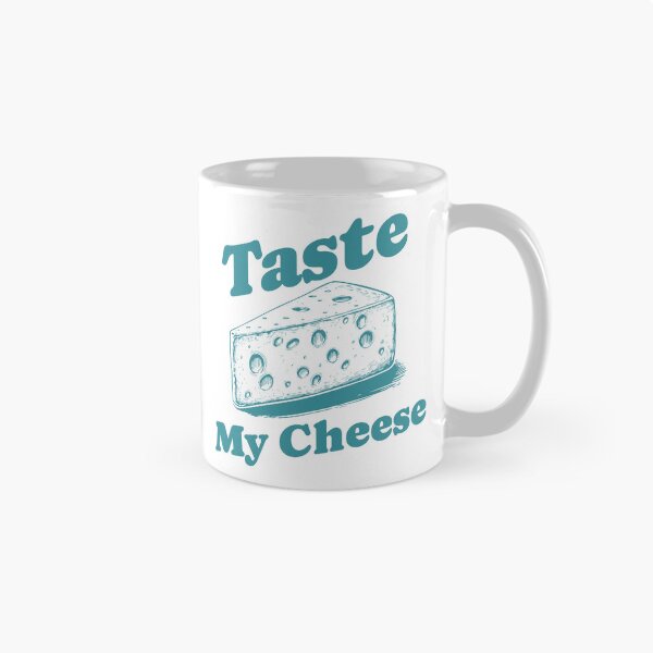Item preview, Funny Cheese Lover Vintage Typography Design - Taste My Cheese designed and sold by WarFX Designs.