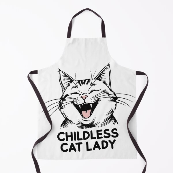 Item preview, Childless Cat Lady The Only Audience That Matters Is My Laughing Cats designed and sold by postprocess.