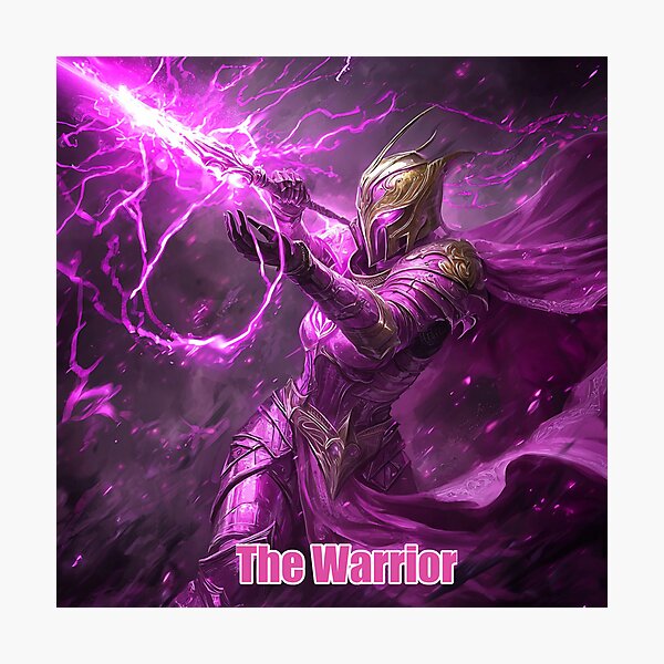 Item preview, Warrior Casting Magic designed and sold by gimpysticks.