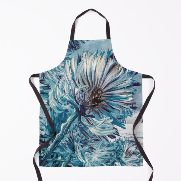 Item preview, Fluffy burdock on a frosty day,oil paint. designed and sold by elegantpaterns.
