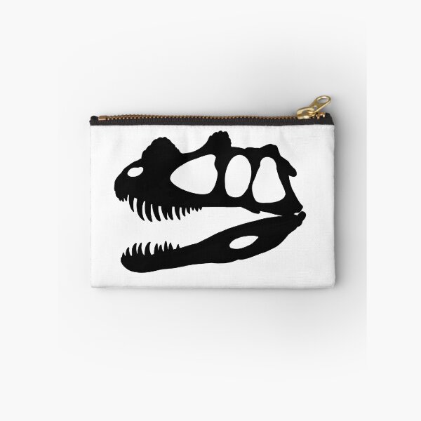 Item preview, Ceratosaurus Fossil Skull Silhouette - Black designed and sold by Noktivus.