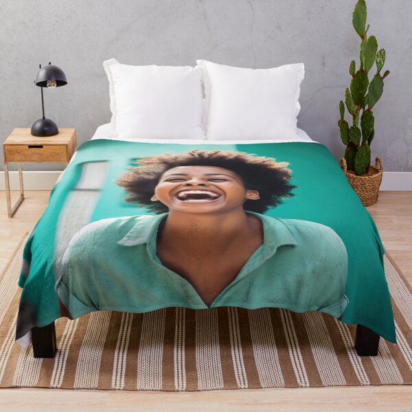 Item preview, Joyful laughter in vibrant setting designed and sold by anytka.