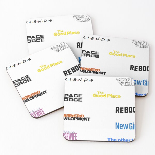 Item preview, Sitcoms logos sticker pack 2 designed and sold by rilesweir.