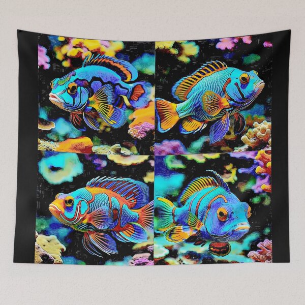 Item preview, Mandarin fish Synchiropus splendidus bulk designed and sold by Helios Be. Lavsh.