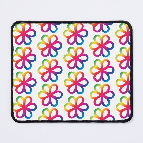 Item preview, Rainbow Flower with white background designed and sold by Kimber Nova.