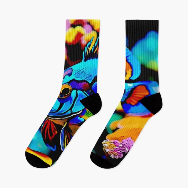 Item preview, Mandarin fish Synchiropus splendidus  designed and sold by Helios Be. Lavsh.