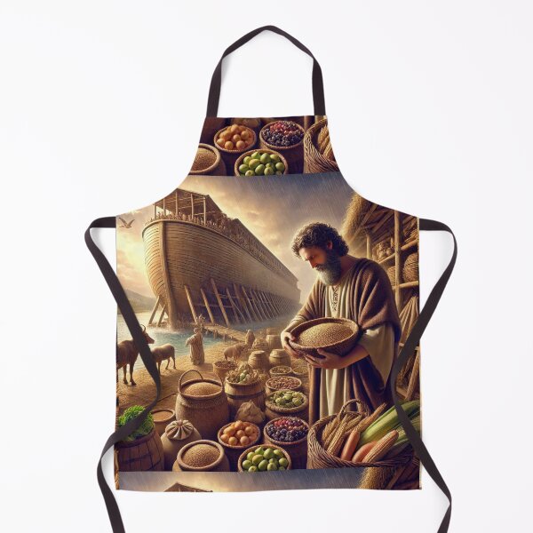 Item preview, "Gathering Provisions for the Ark" – Genesis 6:21 Verse: Genesis 6:21 (KJV) designed and sold by Meta2Physical.