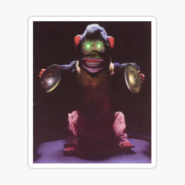 Item preview, The Monkey – Stephen King Horror | Creepy Cymbal Monkey Design designed and sold by LAS-PRINTS.