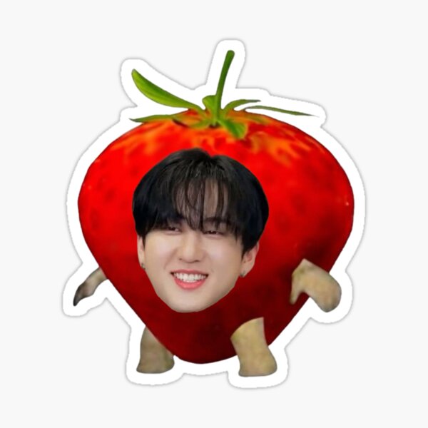 Item preview, Strawberry Changbin meme | SKZ designed and sold by sevenina.