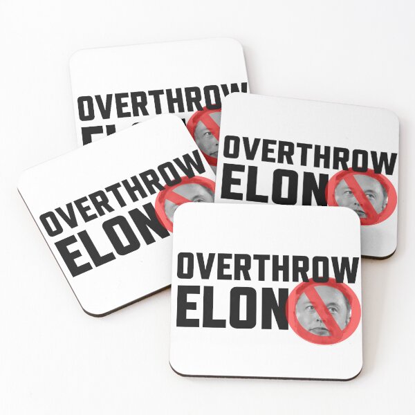 Item preview, OVERTHROW ELON designed and sold by William Pate.