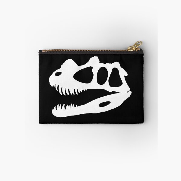 Item preview, Ceratosaurus Fossil Skull Silhouette - White designed and sold by Noktivus.