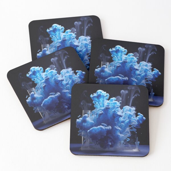 Item preview, Blue Nebula - Ethereal Ink Cloud designed and sold by anytka.