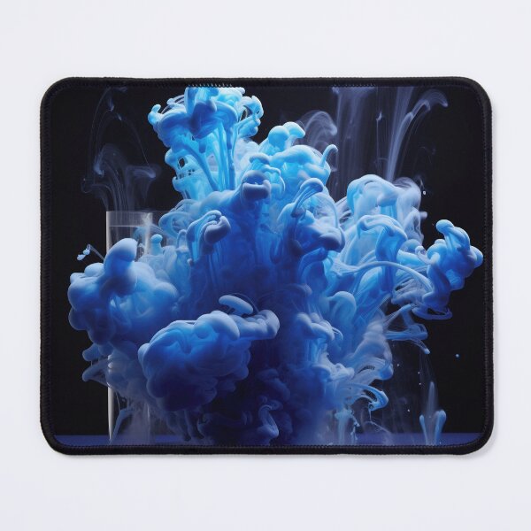 Item preview, Blue Nebula - Ethereal Ink Cloud designed and sold by anytka.