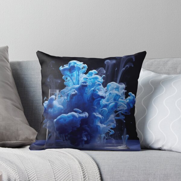 Item preview, Blue Nebula - Ethereal Ink Cloud designed and sold by anytka.