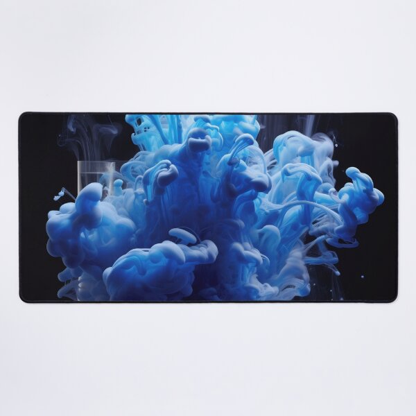 Item preview, Blue Nebula - Ethereal Ink Cloud designed and sold by anytka.