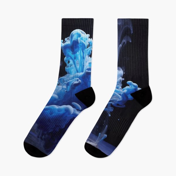 Item preview, Blue Nebula - Ethereal Ink Cloud designed and sold by anytka.