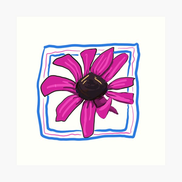 Item preview, Wild flower no. 1 designed and sold by Joyride Art and Design UK.