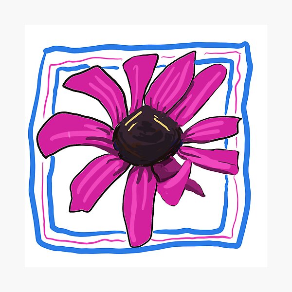 Item preview, Wild flower no. 1 designed and sold by Joyride Art and Design UK.