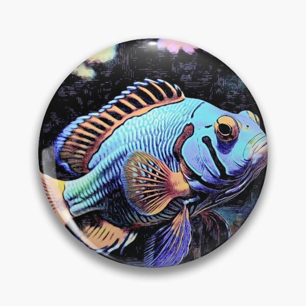 Item preview, Mandarin fish Synchiropus splendidus #1 designed and sold by Helios Be. Lavsh.