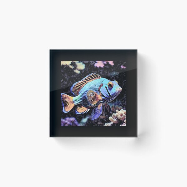 Item preview, Mandarin fish Synchiropus splendidus #1 designed and sold by Helios Be. Lavsh.