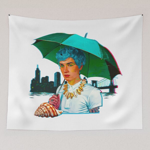 Item preview, Urban Seapunk A Modern Mythical Portrait designed and sold by Amanda's Factory.