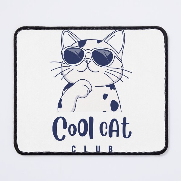 Item preview, cool cat club designed and sold by Hobsquable.