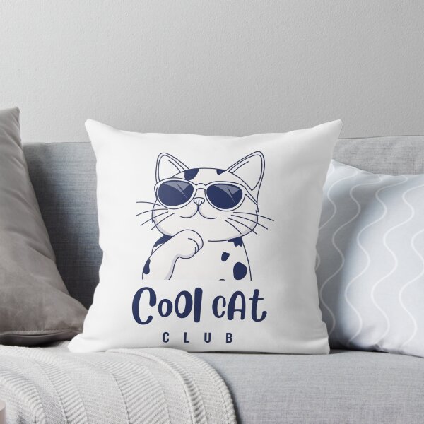 Item preview, cool cat club designed and sold by Hobsquable.