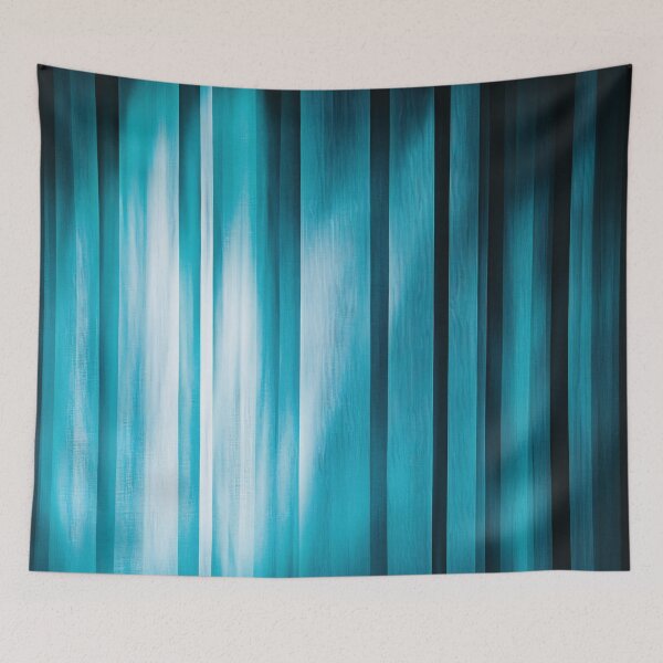 Item preview, Blue light through curtains designed and sold by anytka.