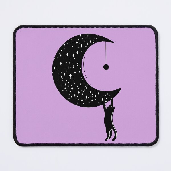 Item preview, Moonlit Whiskers - Soft Lavender designed and sold by MaryAura.