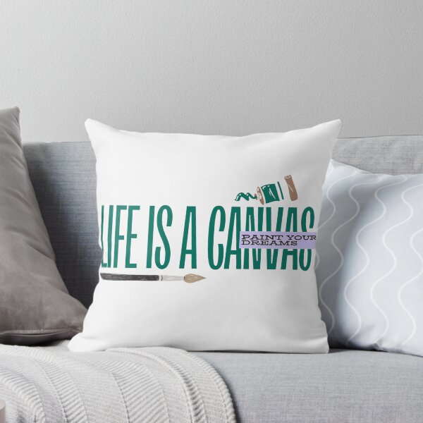 Item preview, Life is a canvas designed and sold by Diana Moreno.