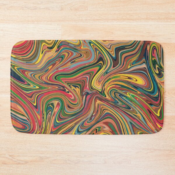 Item preview, Multicolor swirl trendy pattern designed and sold by cutecrazytshirt.