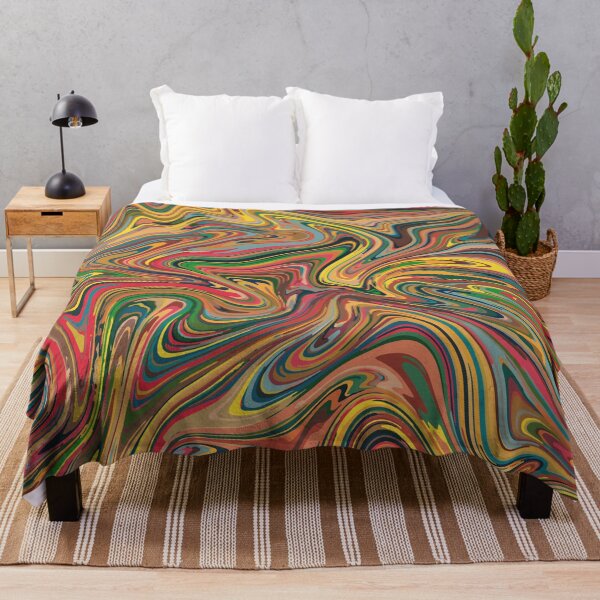 Item preview, Multicolor swirl trendy pattern designed and sold by cutecrazytshirt.