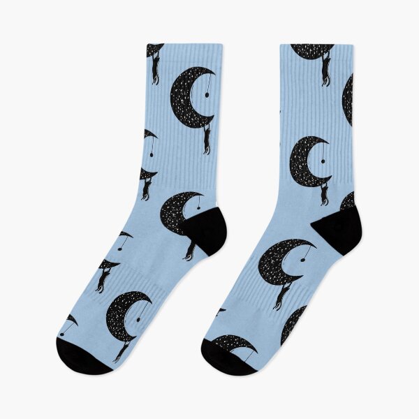 Item preview, Moonlit Whiskers - Baby Blue designed and sold by MaryAura.