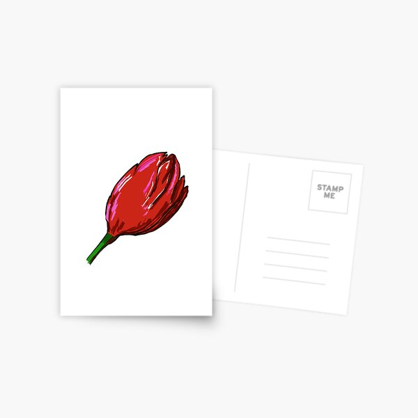 Item preview, Red tulip designed and sold by Joyride Art and Design UK.